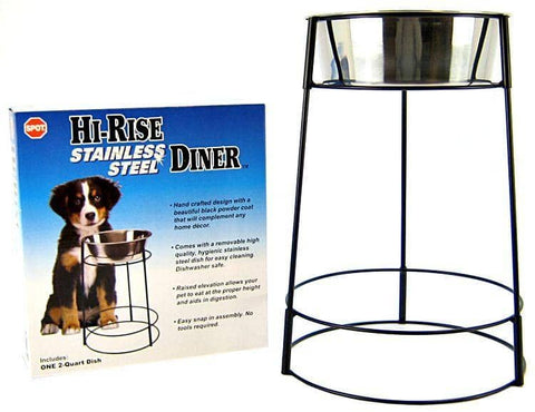 Image of Spot Hi-Rise Single Stainless Steel Diner
