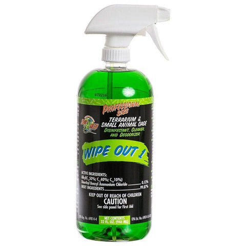 Image of Zoo Med Wipe Out 1 - Small Animal & Reptile Terrarium Cleaner