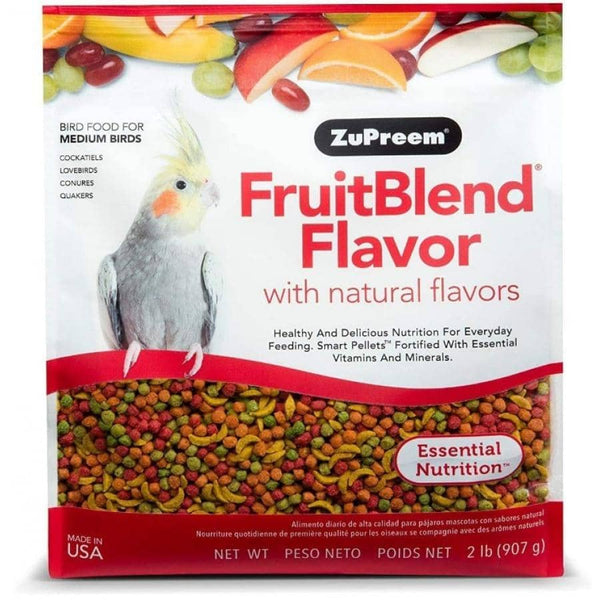 Image of ZuPreem FruitBlend Flavor Bird Food for Medium Birds
