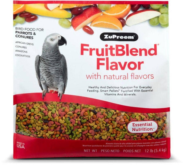Image of ZuPreem FruitBlend Flavor Bird Food for Parrots & Conures