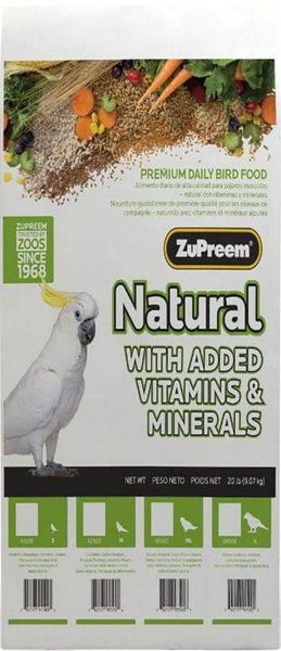 Image of ZuPreem Natural Blend Bird Food - Large Parrot