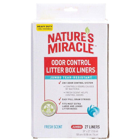 Image of Nature's Miracle Odor Control Litter Box Liners