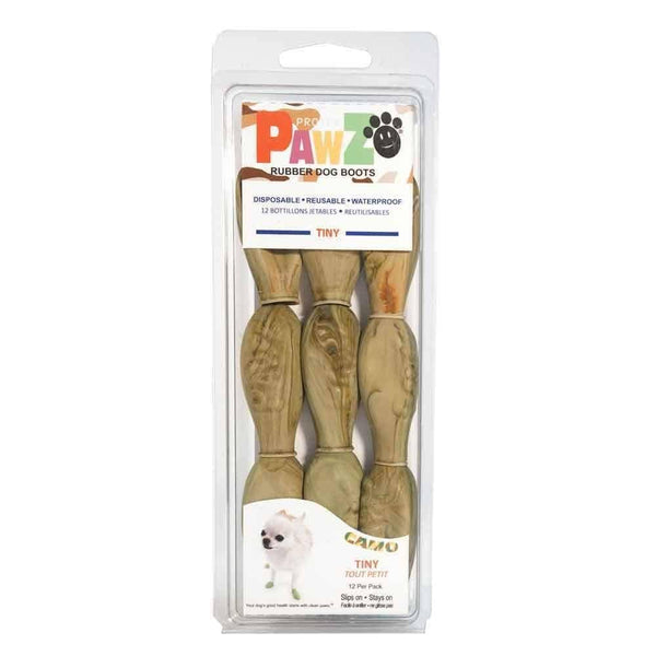 Pawz Disposable Dog Boots CAMO