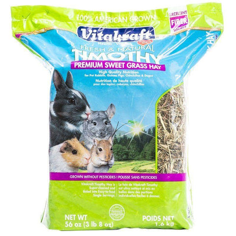 Image of Vitakraft Fresh & Natural Timothy Premium Sweet Grass Hay