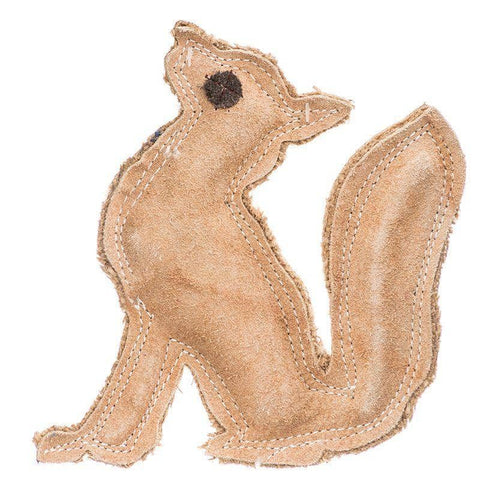 Image of Spot Dura-Fused Leather Fox Dog Toy