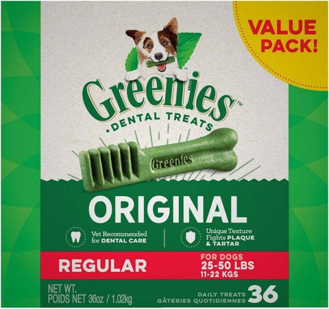 Image of Greenies Regular Dental Dog Treats