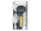 JW Pet GripSoft Cat Slicker Brush Gray, Yellow 1ea/Small