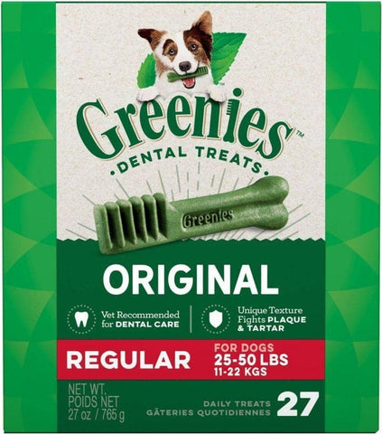 Image of Greenies Regular Dental Dog Treats