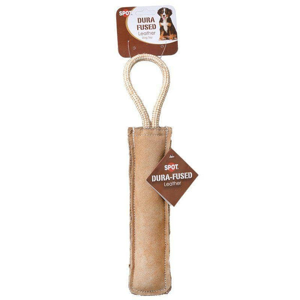 Image of Spot Dura-Fused Leather Retriever Stick Dog Toy