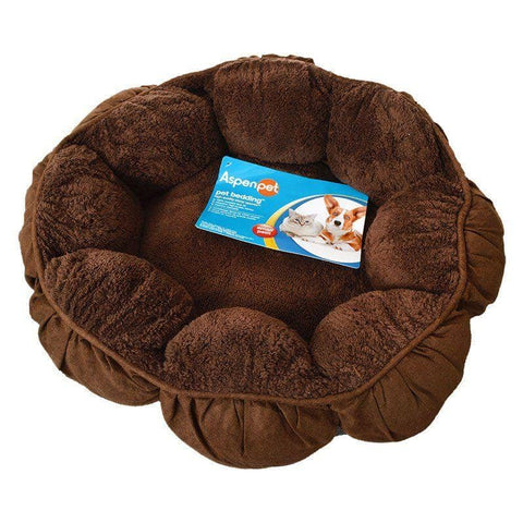 Image of Aspen Pet Puffy Round Cat Bed