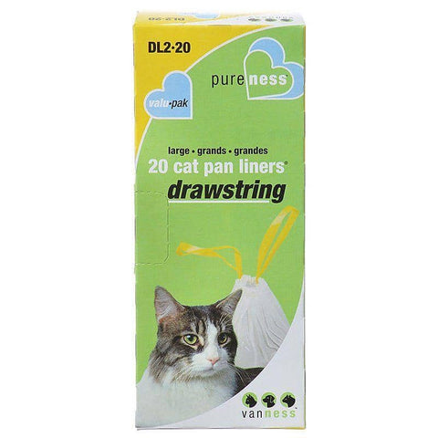Image of Van Ness Drawstring Cat Pan Liners
