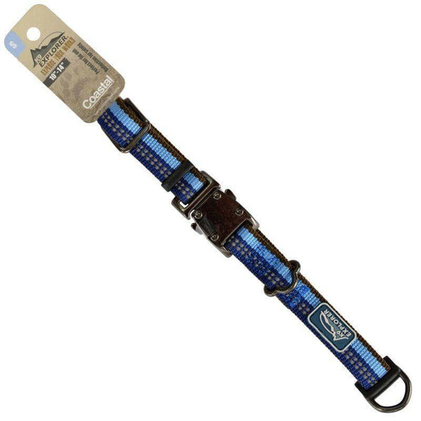 Image of K9 Explorer Sapphire Reflective Adjustable Dog Collar