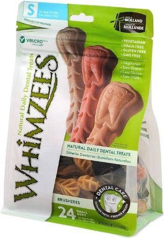 Image of Whimzees Brushzees Dental Treats - Small