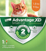 Advantage XD Long-Lasting Flea Prevention & Treatment for Small Cats (1.8-9 lbs), 1 Dose (2-Month Coverage)