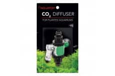 Aquatop In-Line Co2 Diffuser For Canister Filters Black, Green, Silver 1Ea