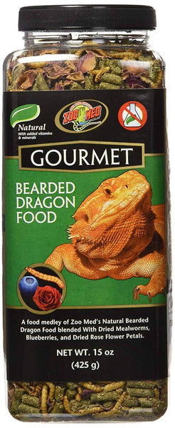 Zoo Med Gourmet Bearded Dragon Food