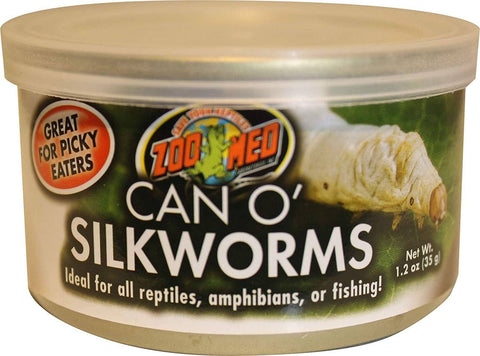 Zoo Med Can O' Silkworms
