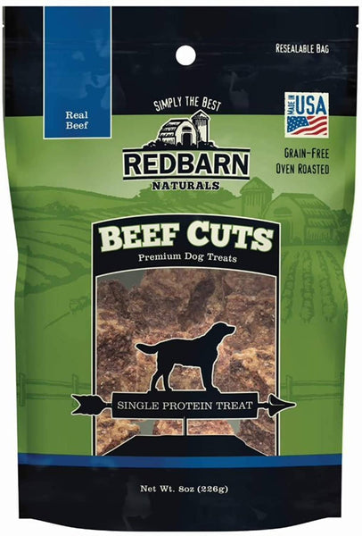 Redbarn Cuts Premium Dog Treats Beef 8 Oz