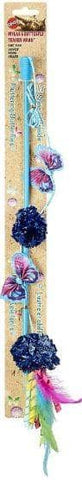 Image of Spot Butterfly and Mylar Teaser Wand Cat Toy - Assorted Colors