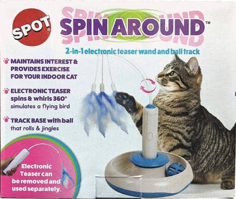 Image of Spot Spin Around Cat Track Cat Toy