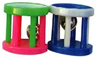 Image of AE Cage Company Happy Beaks Small Barrel Foot Toy for Birds 