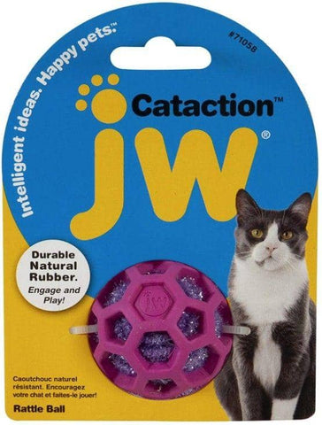 Image of JW Pet Cataction Rattle Ball Interactive Cat Toy 