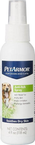 Image of PetArmor Anti-Itch Spray for Dogs and Cats Soothes Dry Skin