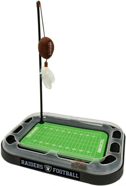Image of Pets First Oakland Raiders Cat Scratcher