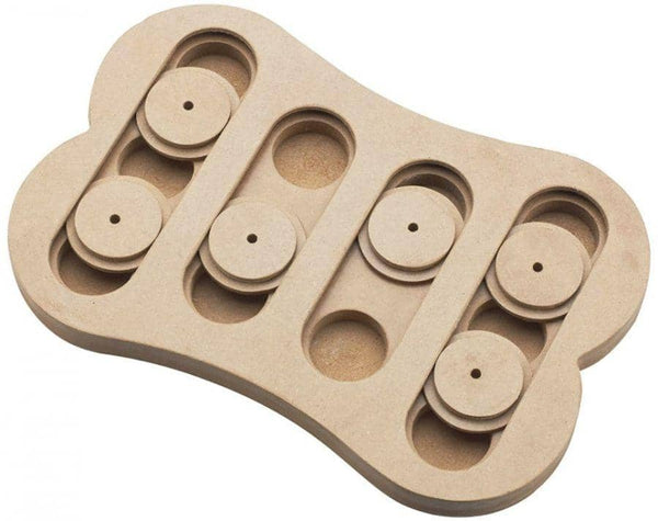 Image of Spot Seek-A-Treat Shuffle Bone Interactive Dog Treat and Toy Puzzle