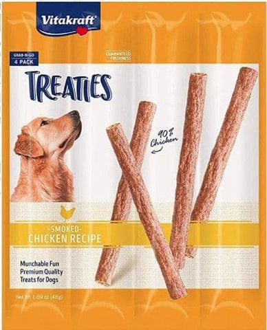 Image of VitaKraft Treaties Smoked Chicken Grab-n-Go Dog Treats