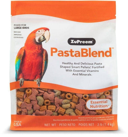 Image of ZuPreem PastaBlend Pellet Bird Food for Larg Birds (Macaw and Cockatoo)