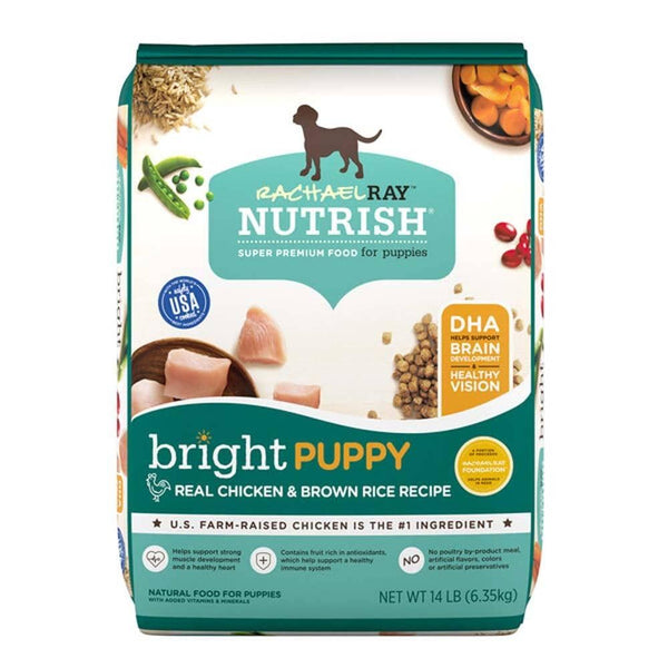 Rachael Ray NUTRISH Puppy Chicken And Brown Rice Dry Dog Food 1ea/6 lb
