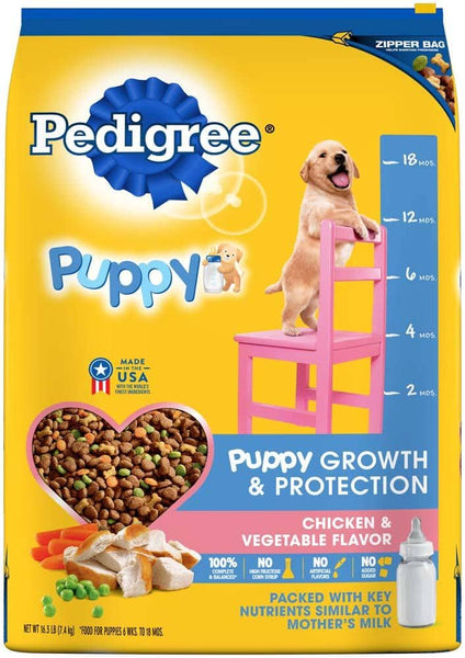 Pedigree Puppy Growth & Protection Dry Puppy Food 1ea/16.3 lb
