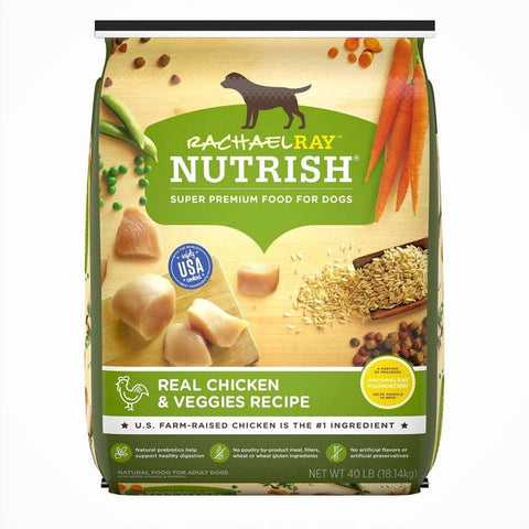 Rachael Ray NUTRISH Chicken And Vegetable Dry Dog Food 1ea/40 lb
